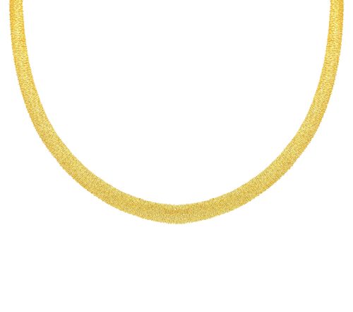 Naszyjnik z 14-karatowego żółtego złota 